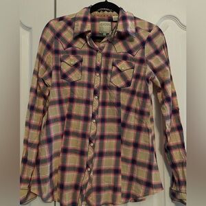 Roper Western Multicolor Plaid Shirt